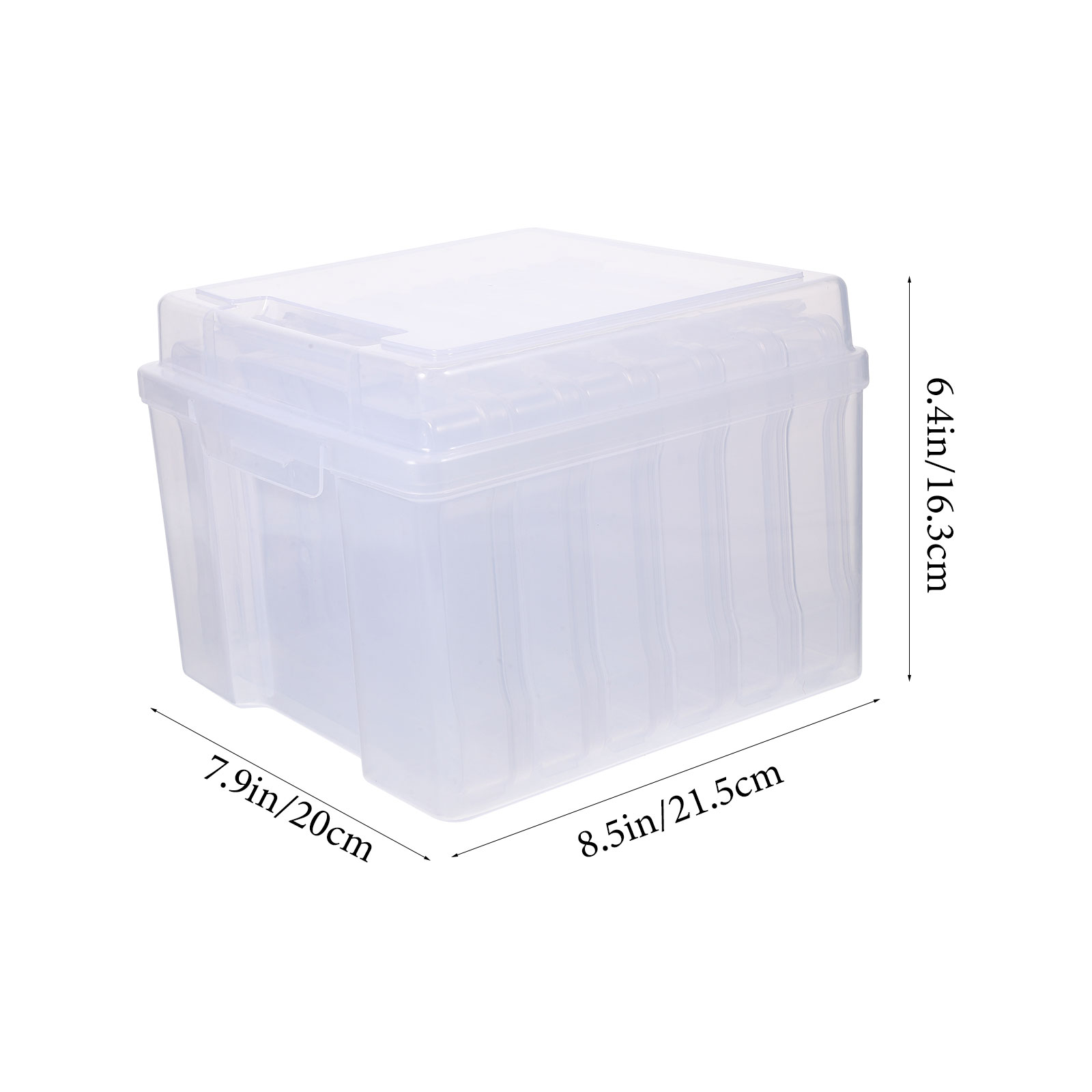 2 Sets of Plastic Storage Boxes Postcards Storage Cases Hardware Screw  Storage Case 